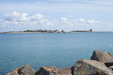 Fototapeta na wymiar Île de Tatihou en normandie