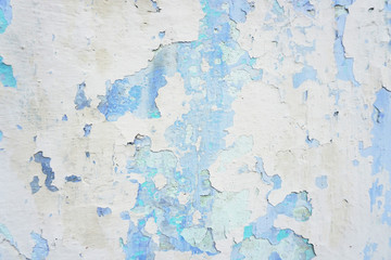 Blaue Wand in verschiedenen Schattierungen der Hintergrundstruktur