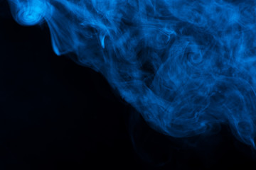 Blue Smoky Background