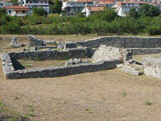 Obraz premium Roman ruins in Salona