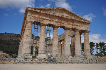 Doric temple in Segesta