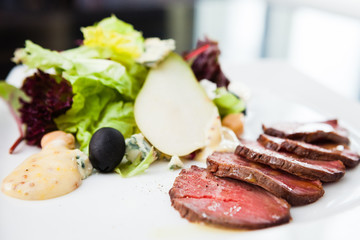 Spiced beef fillet