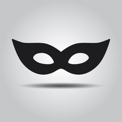 Masquerade mask vector icon