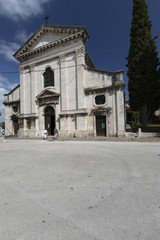 Fototapeta na wymiar Römisch katholische Kathedrale in Pula, Kroatien