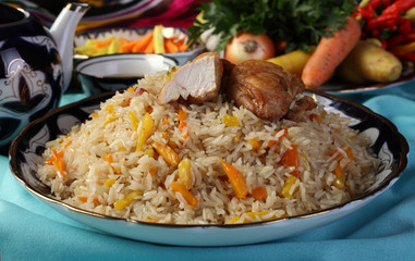 pilaf with chicken