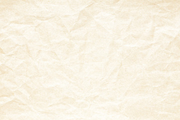 Old crumpled pale yellow texture