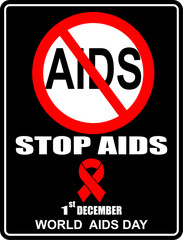 stop aids, world aids day