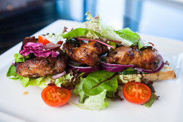 Club Sandwich with baguettes