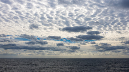 Cloudscape in the middle of Pacific