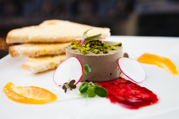 Chicken liver pate