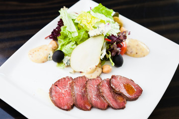 Spiced beef fillet