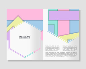 Vector Brochure Flyer design Layout template