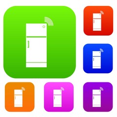 Fridge set color collection