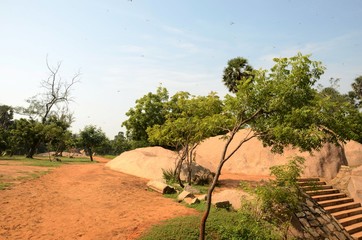 Grottes du Tigre (Mahäbalipuram-Inde du Sud)