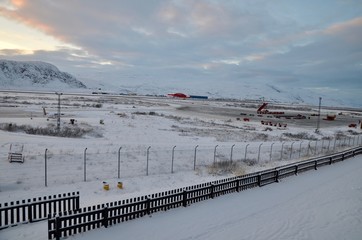 グリーンランド カンゲルスアーク カンガルッスァック空港 Greenland Kangerlussuaq airport