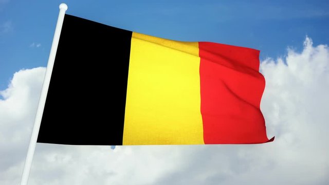 Flag Belgium 03