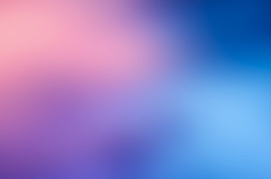 Blue Pink Blur  Abstract Background