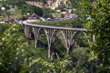 Durdevica Tara Bridge. The 365-metre-long bridge has five arches, the largest span is 116 metres....