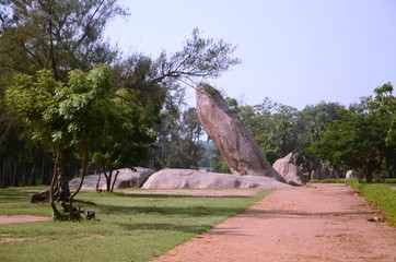 Grottes du Tigre (Mahäbalipuram-Inde du Sud)