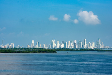 Cartagena, Colombia - view from sea