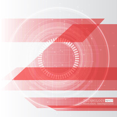 Obraz premium Abstract technological background with various technological elements. Structure pattern technology backdrop. Vector