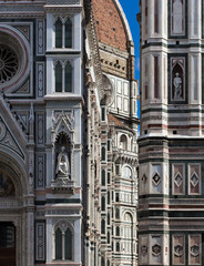 Obraz premium Duomo Cathedral and Campanile in Florence, Italy