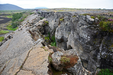 Mid-ocean ridge in the region of M&yacute;vatn