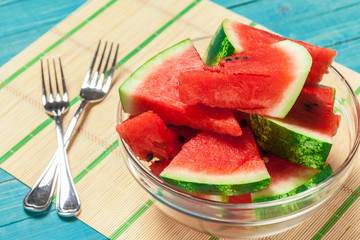 slices of watermelon