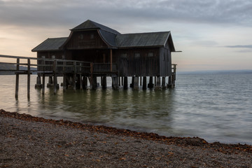 Umland von M&uuml;nchen - Morgens am Ammersee