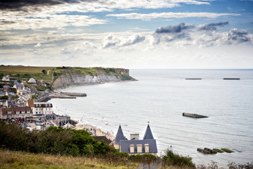 Arromanches-les-Bains. France