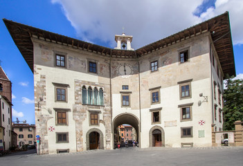Naklejka premium Torre della Muda o della Fame, Pisa, Italy
