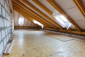 Interior of apartment during on the remodeling, renovation, extension, restoration, reconstruction...
