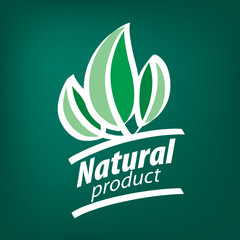 Natural product logo