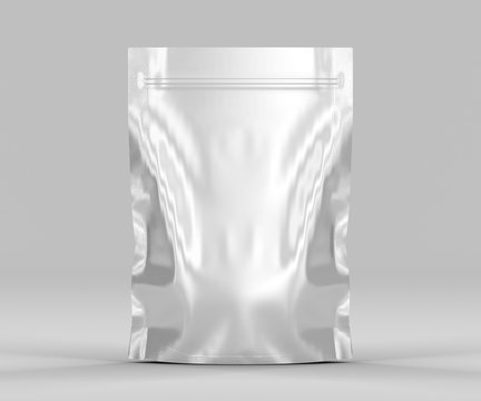 Single Sealed Foil Food Pouch Bag