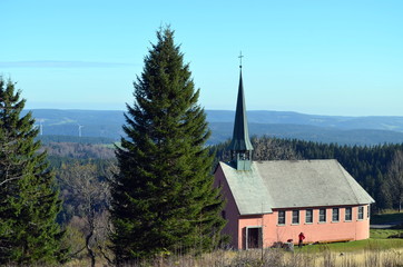 Fototapeta premium Kandelkapelle St.Pius