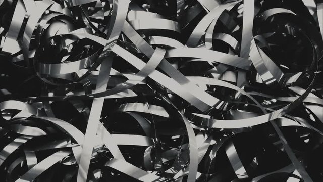 Macro film tape fast movement. Abstract background with room for text - short loopable stop motion sequence.