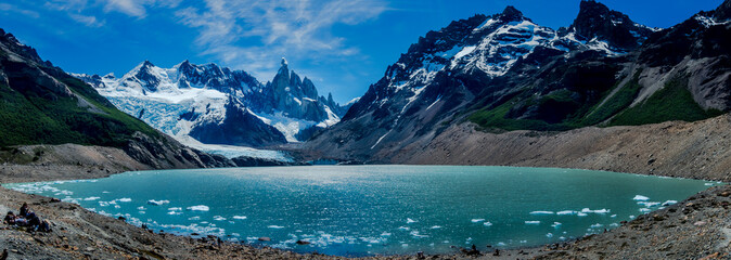 Fitzroy in Argentina, Patagonia. - obrazy, fototapety, plakaty
