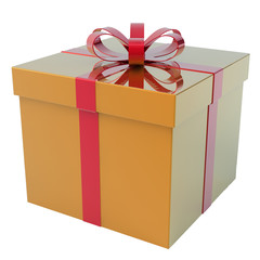 A few gift boxes. A gift for a holiday. 