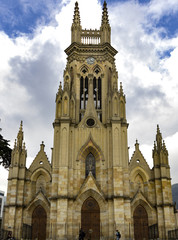 Fototapeta na wymiar Iglesia Nuestra Señora de Lourdes.