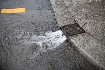 flooding on streets
