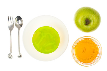 Sweet low-calorie dessert