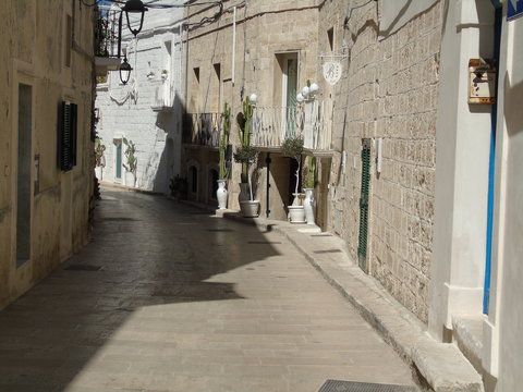 Centro storico di Monopoli, Italia meridionale 

