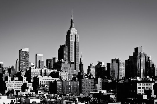 The Empire State Building and New York City Skyline