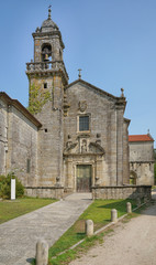 Fototapeta na wymiar Convento de San Domingos, Tui, Camino de Santiago, Spanien