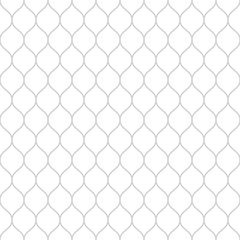 Fototapeta premium Minimalistic wavy pattern. Decorative seamless pattern. Modern vector texture.