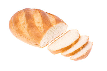 White wheat fresh bread