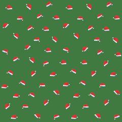 Christmas Hat. Pattern