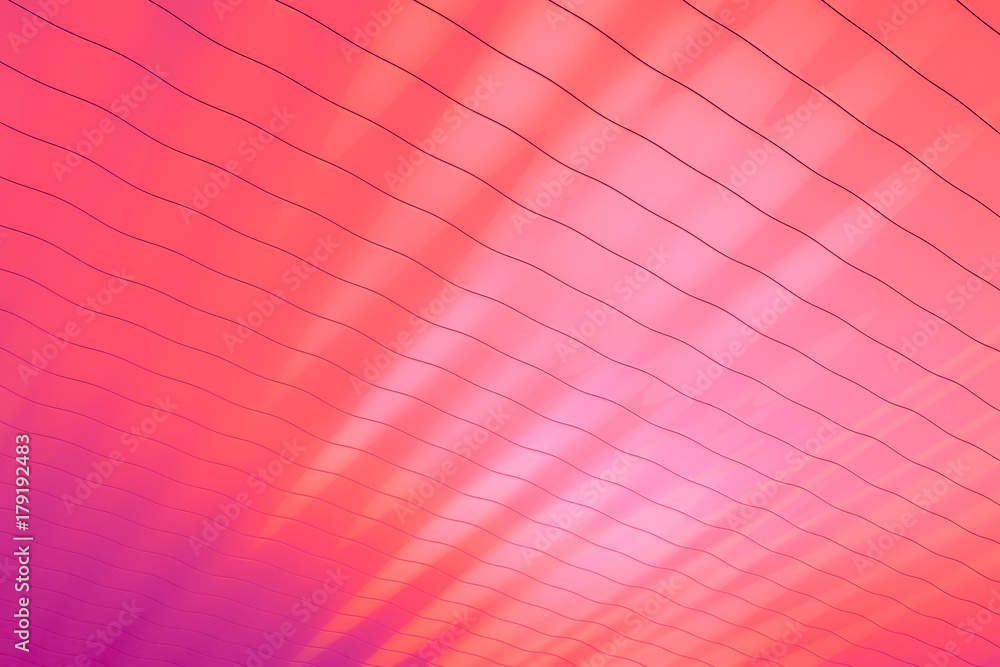 Aufkleber abstract background - restless patch waves of red on the sea of tranquility. rich satin gloss with g