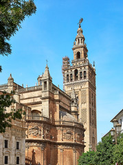 Fototapeta na wymiar Seville Cathedral, Spain