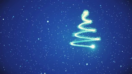 Christmas tree background - merry Christmas - Powered by Adobe